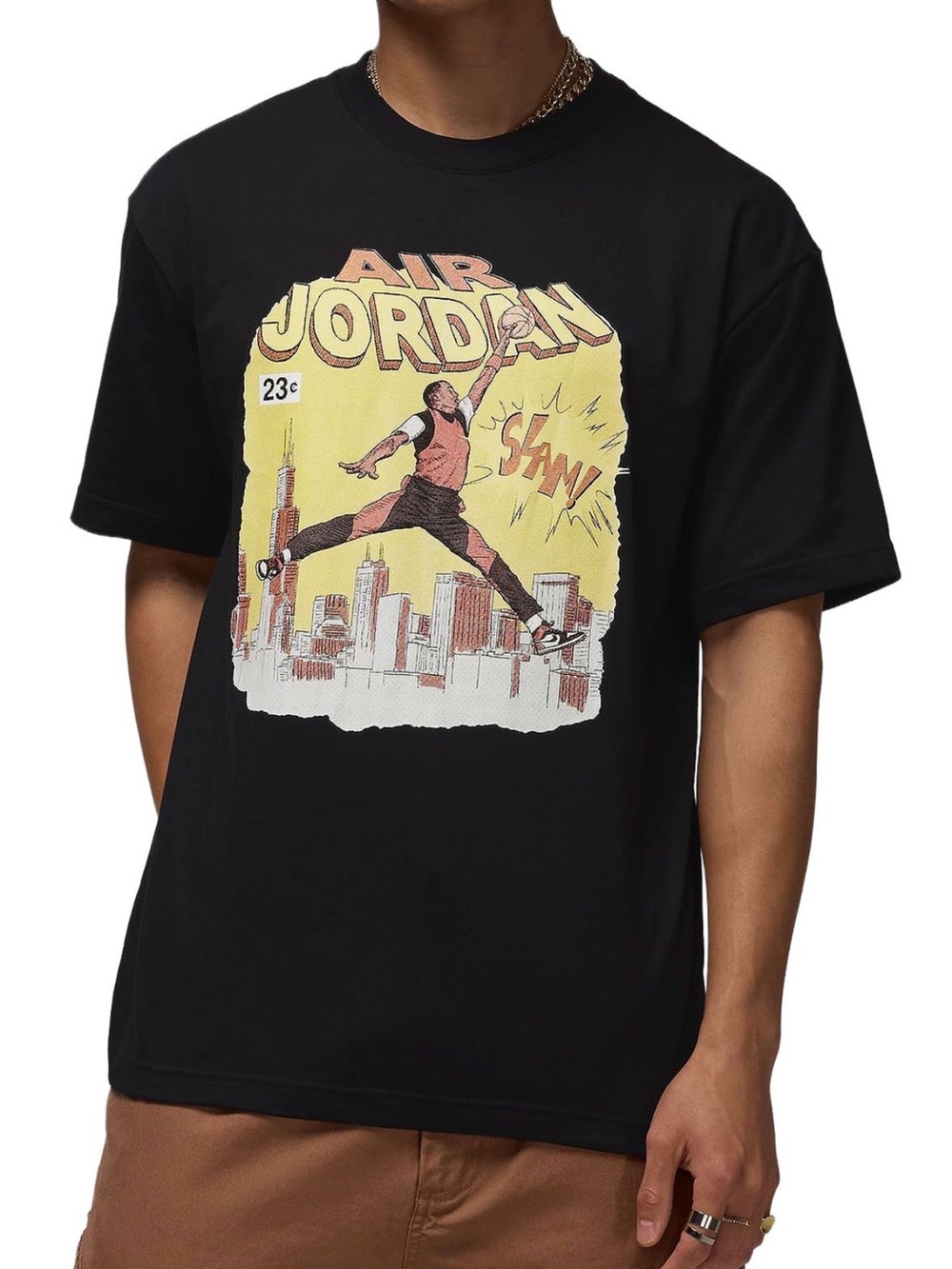 Jordan Air Jordan Jumpman graphic tee Boys Medium Graphic Tee Black & Red Like
